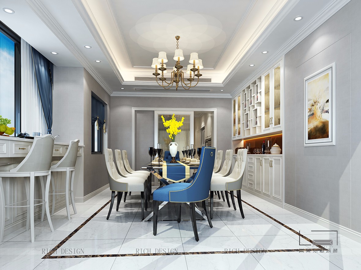 中洲中央公园餐厅装修效果图