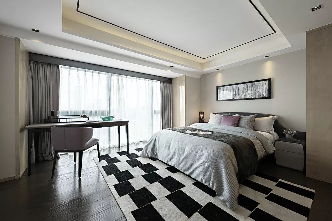 现代卧室装修效果图