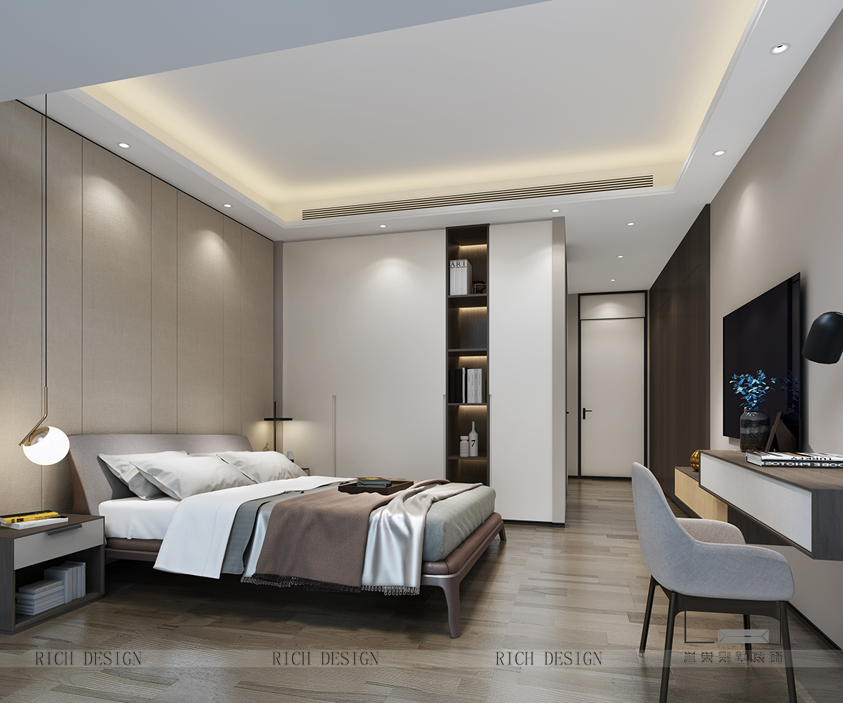 现代主卧装修效果图 现代主卧装修效果图