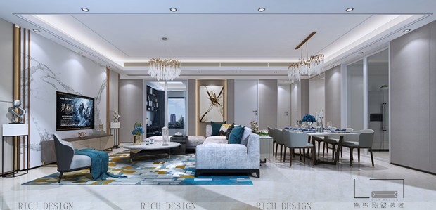 现代客餐厅装修效果图 现代客餐厅装修效果图