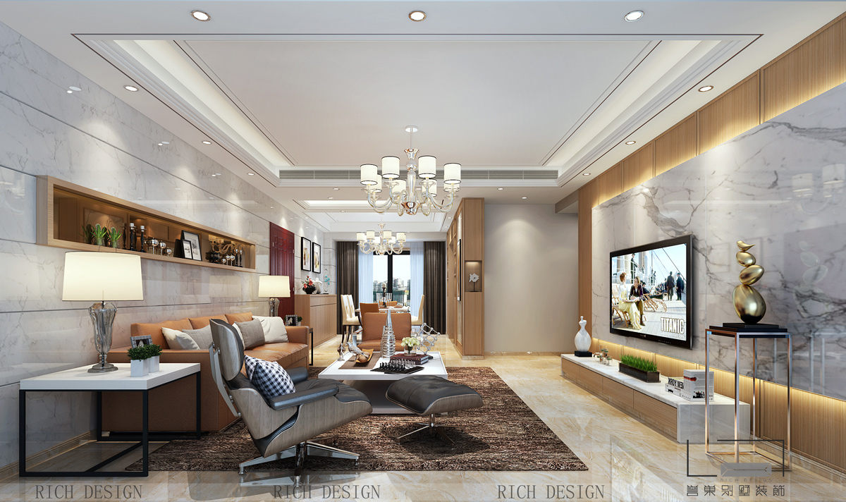 现代客厅装修效果图 现代客厅装修效果图