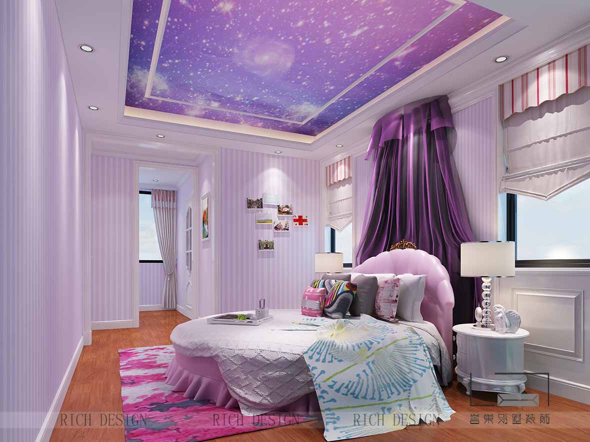 欧式别墅儿童房装修效果图