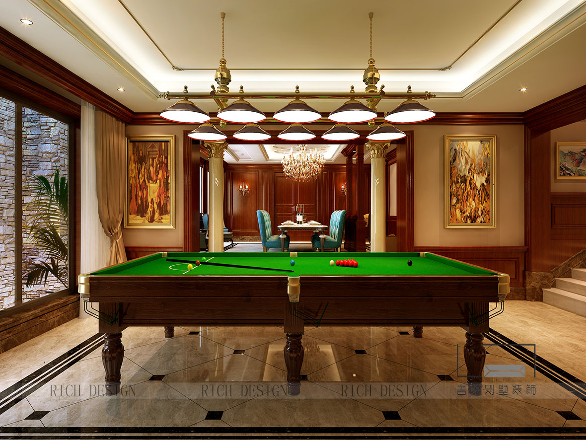 曦城别墅地下室装修设计效果图