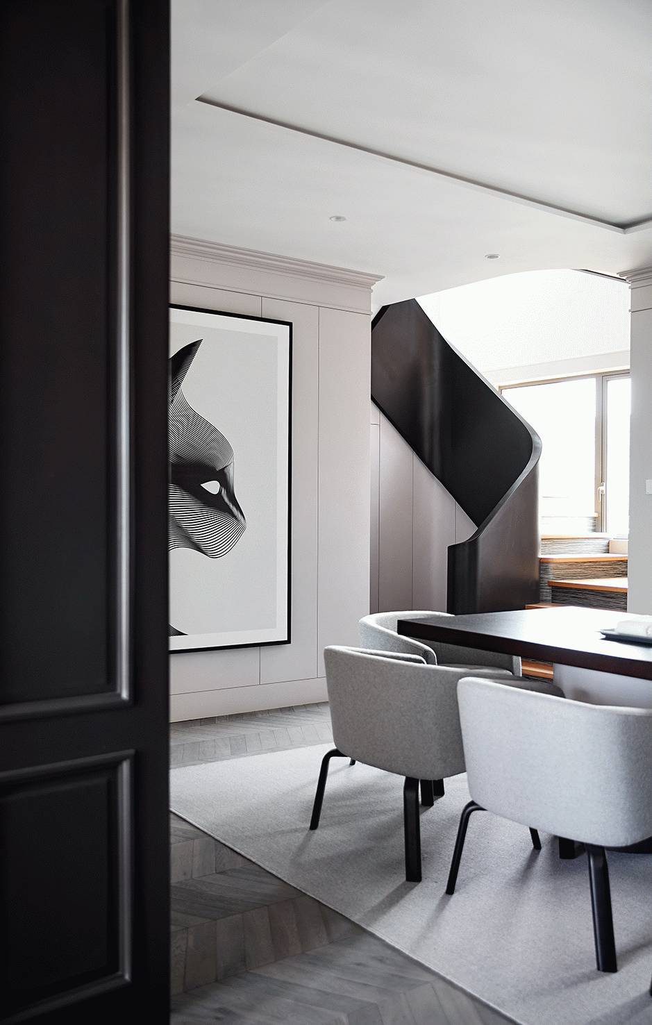 高级灰别墅设计,轻奢时尚的优雅生活 高级灰别墅设计,轻奢时尚的优雅生活