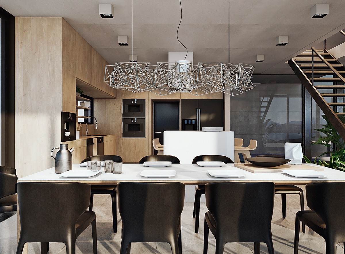 现代餐厅装饰效果图 现代餐厅装饰效果图