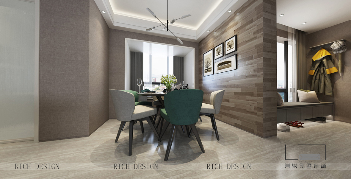 现代餐厅装修效果图 现代餐厅装修效果图