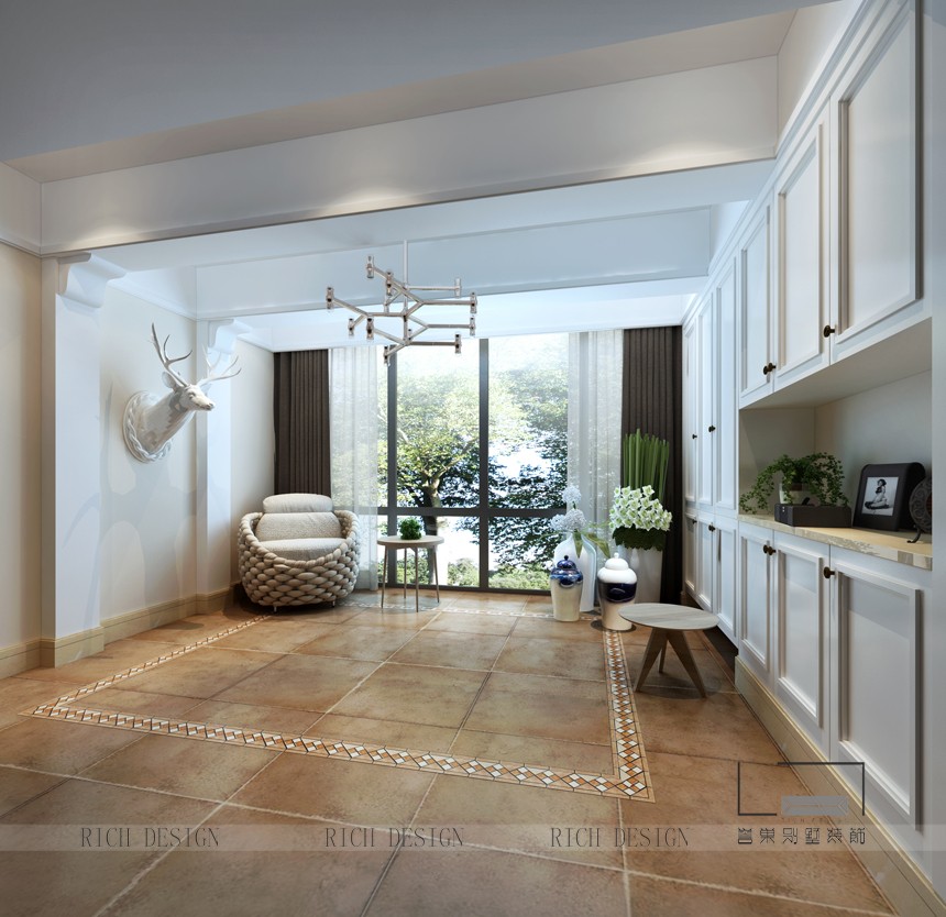 现代简约玄关装饰设计效果图 现代简约玄关装饰设计效果图