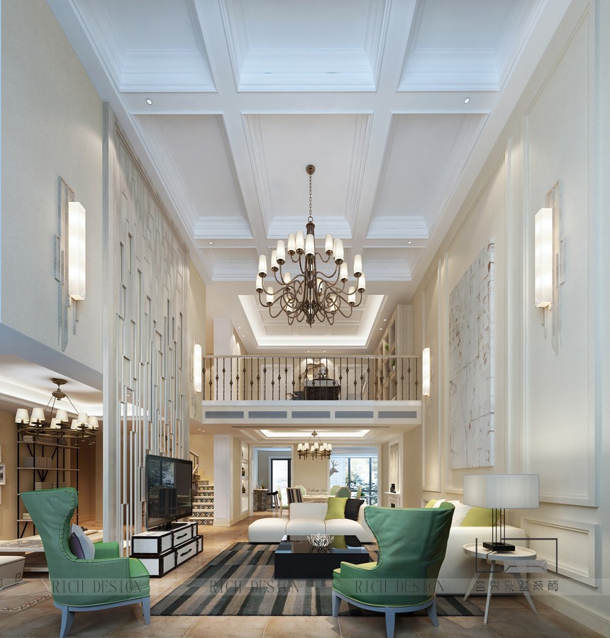 现代简约客厅装饰设计效果图 现代简约客厅装饰设计效果图