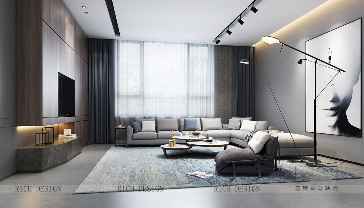 现代客厅装饰设计效果图 现代客厅装饰设计效果图