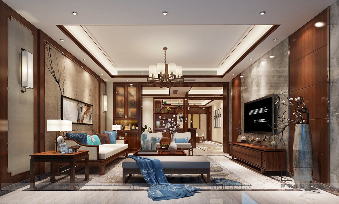 中式客厅装饰效果图 中式客厅装饰效果图