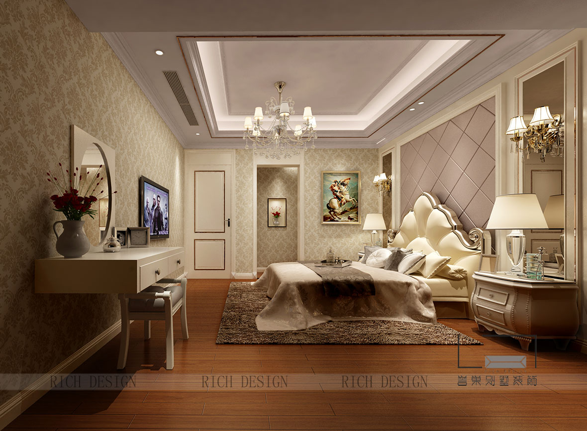 欧式主卧装修效果图 欧式主卧装修效果图