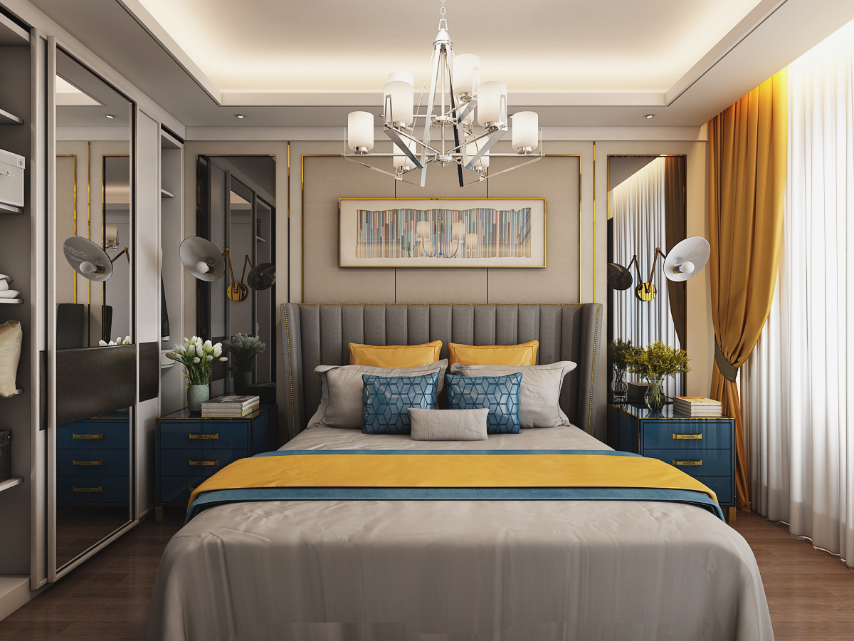 现代卧室装修效果图 现代卧室装修效果图