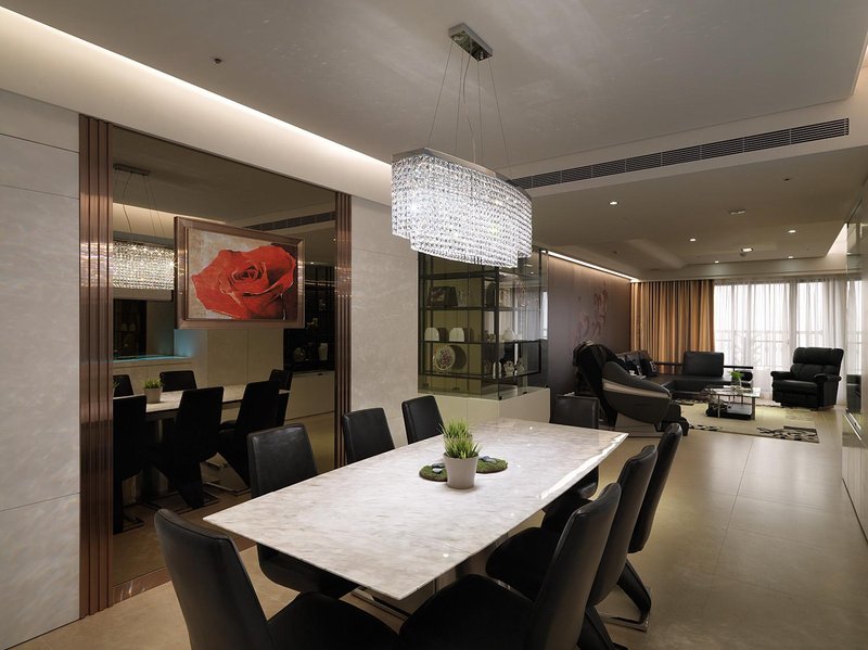 现代餐厅装饰效果图 现代餐厅装饰效果图