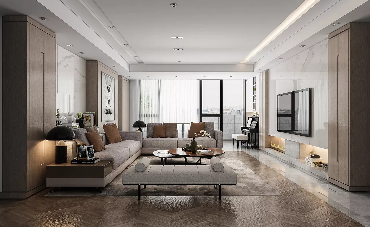 现代客厅装修设计效果图 现代客厅装修设计效果图