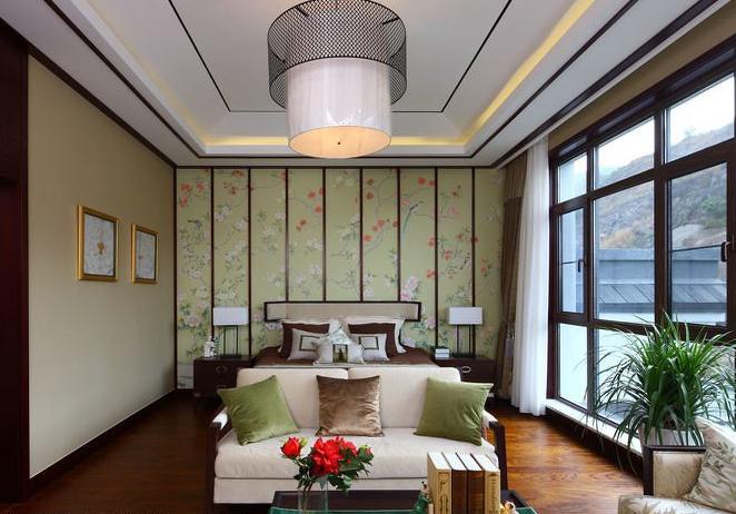 新中式卧室装修效果图 新中式卧室装修效果图