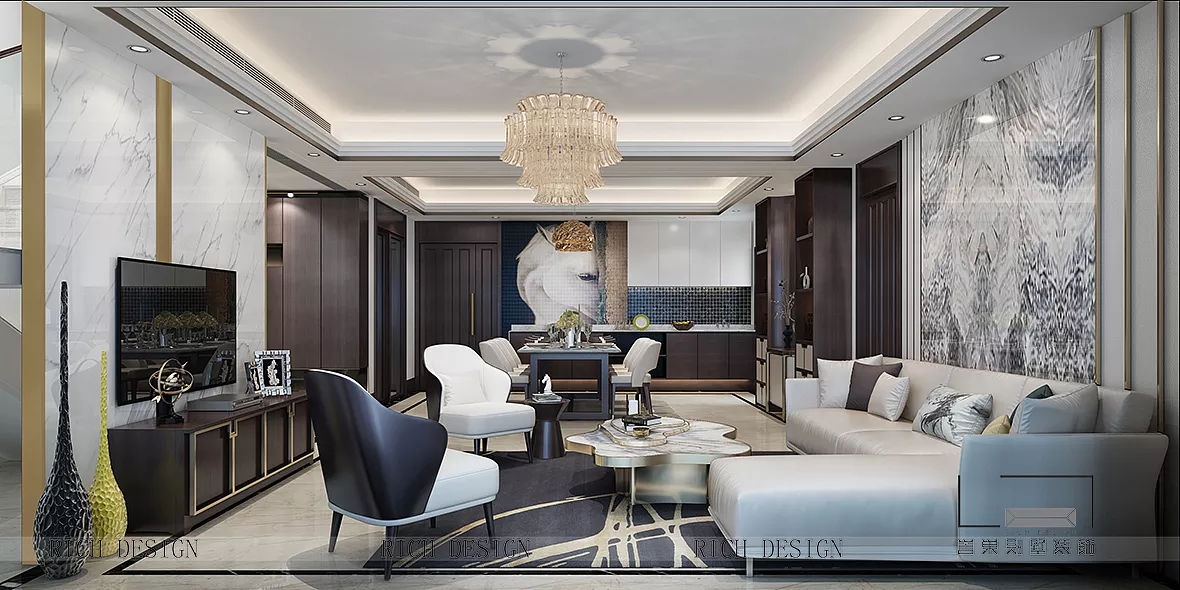 现代客厅装修设计效果图 现代客厅装修设计效果图