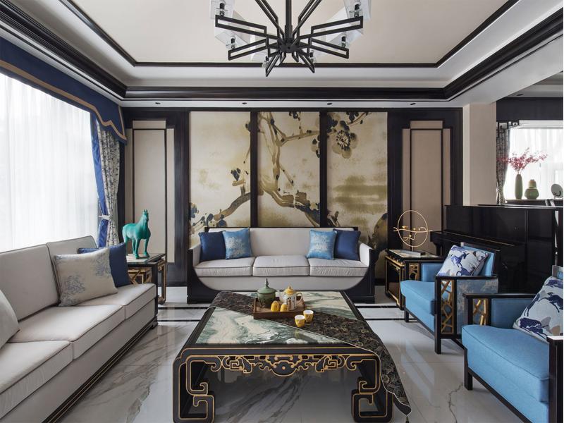 中式客厅装饰设计效果图 中式客厅装饰设计效果图