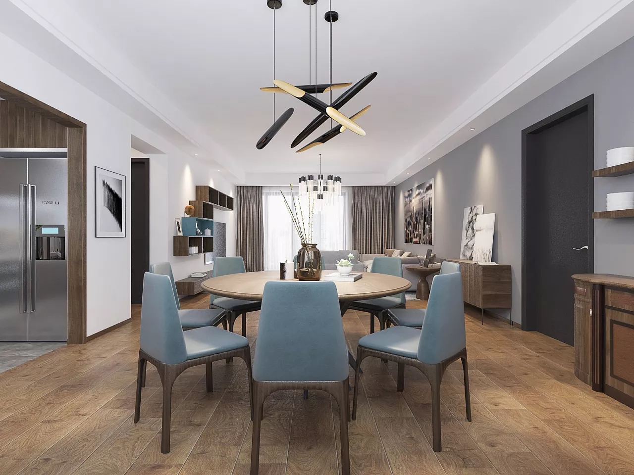 现代餐厅装修设计风格 现代餐厅装修设计风格