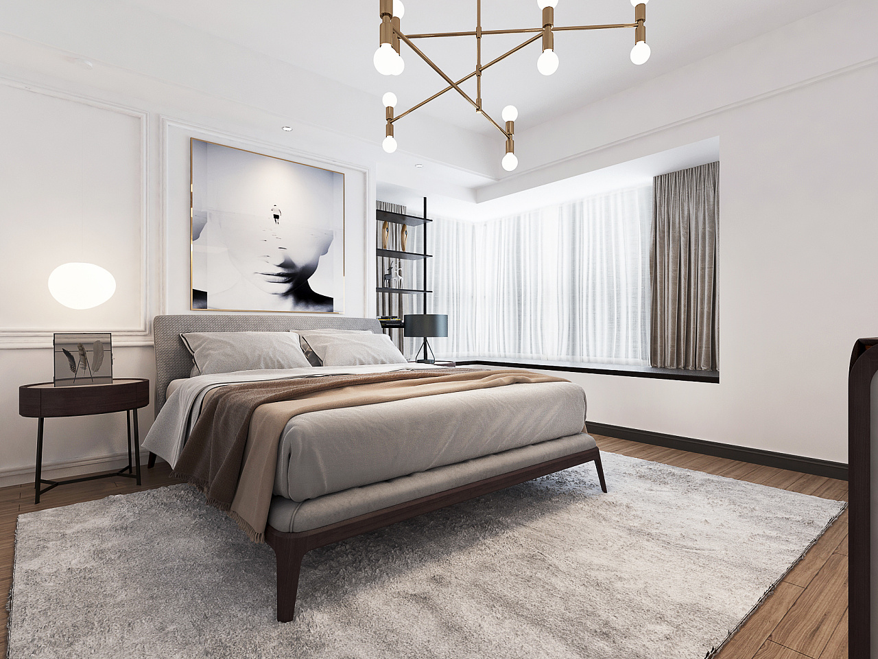 现代卧室装修设计风格 现代卧室装修设计风格