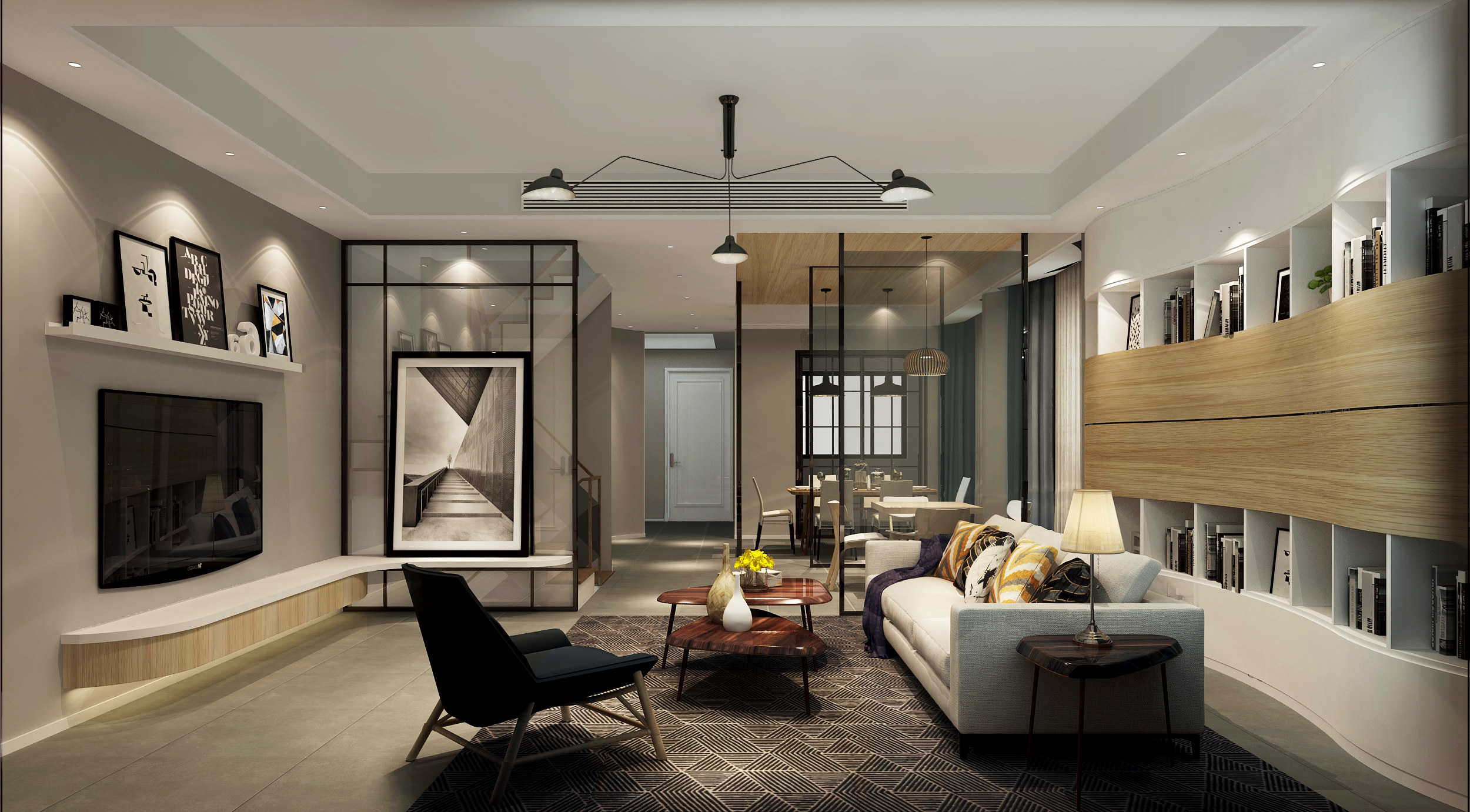 北欧风格客厅设计效果图 北欧风格客厅设计效果图