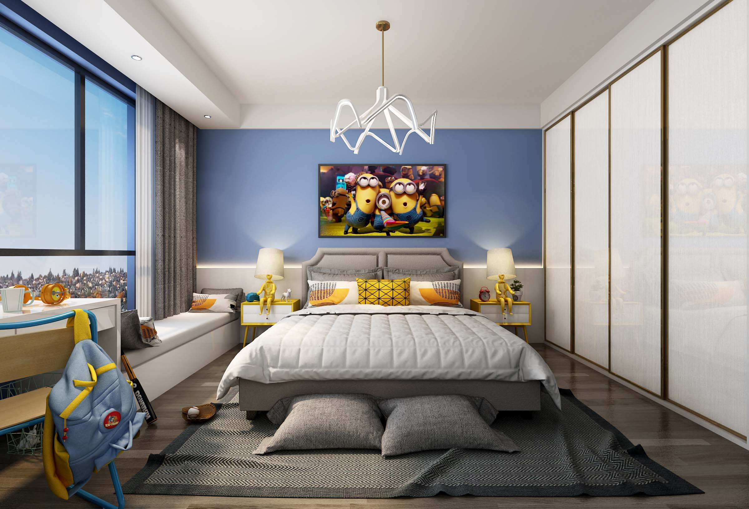 儿童房的软装设计五个的注意事项 - 后期配饰 - 誉巢别墅装饰