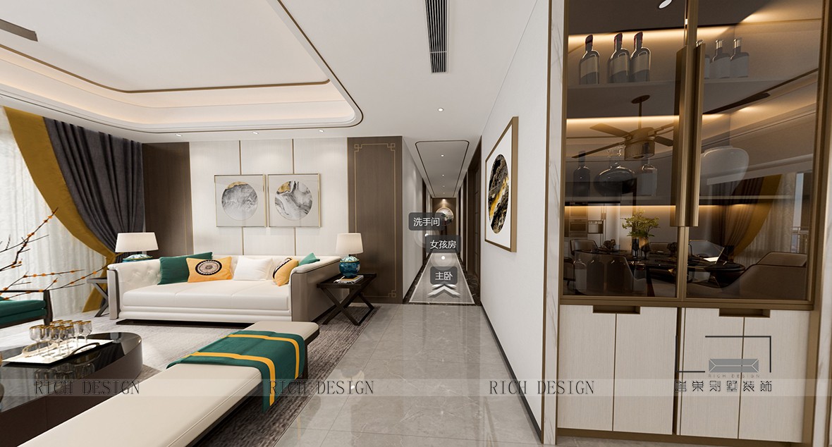 华联城市客厅装修效果图 华联城市客厅装修效果图