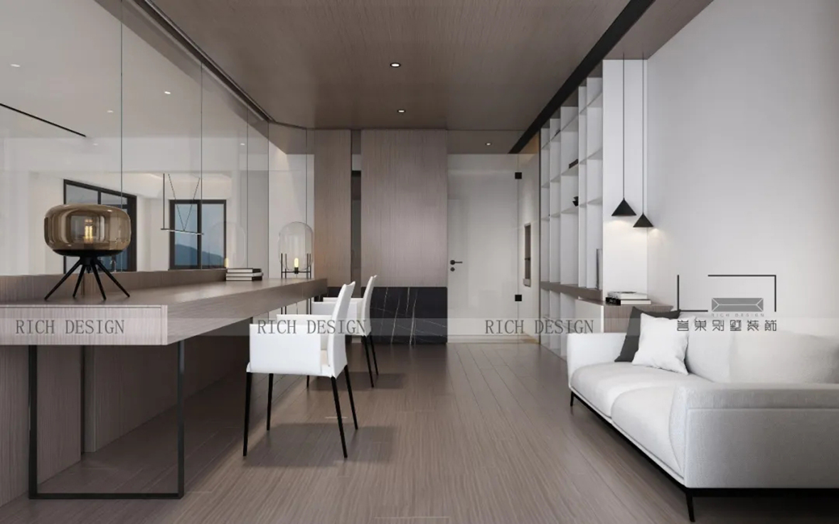 书房效果图 书房效果图